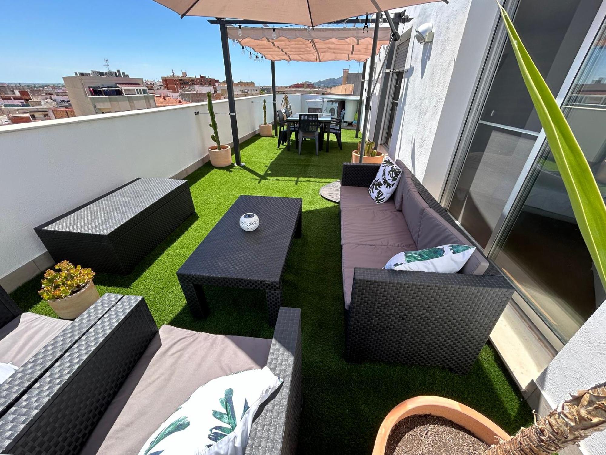 Lo Balconet Del Delta. Atic-Duplex Vacacional. Apartment Amposta Exterior photo